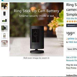 Ring Stick Up Cam